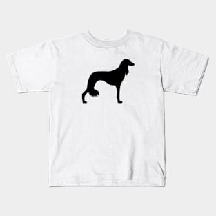 Saluki Silhouette Kids T-Shirt